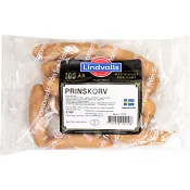 Prinskorv 300g Lindvalls Chark.