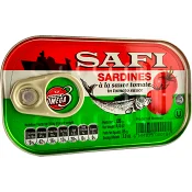 Sardiner I Tomatssås 125g Safi.