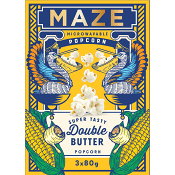 Mikropopcorn Med Smör 240g Maze.