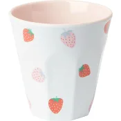 Mugg melamin Jordgubbe 30cl ICA.