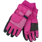Skidhandske rosa 6-12 år.