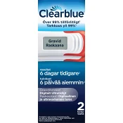Digitaltgraviditest Dig Ultra Early 2-p Clearblue.