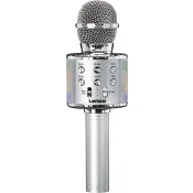 Karaokemikrofon silver Nedis.