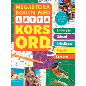 Megastora boken med lätta korsord 3.