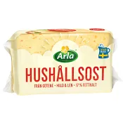 Götene Hushållsost ca 500 g Arla.