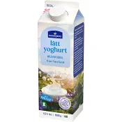 Lättyoghurt Mild Naturell 0,5% 1000g Norrmejerier.