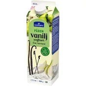 Vaniljyoghurt Päron 2,7% 1000g Norrmejerier.