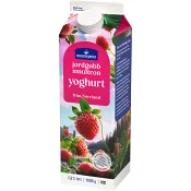 Fruktyoghurt Jordgubb Smultron 2,6% 1000g Norrmejerier.