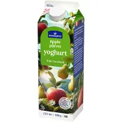 Fruktyoghurt Äpple Päron 2,6% 1000g Norrmejerier.