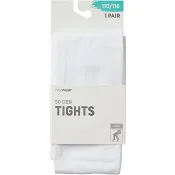 Strumpbyxa 50D vit 110/116 mywear.