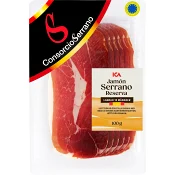 Jamón Serrano 100g ICA.