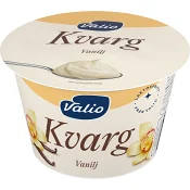 Kvarg Vanilj Laktosfri 7% 200g Valio.