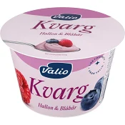 Kvarg Hallon &amp; Blåbär Laktosfri 7% 200g Valio.