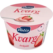 Kvarg Jordgubb Laktosfri 7% 200g Valio.