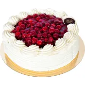 Hallon &amp; Gräddtårta 18-20 Bitar 2,4kg Dahls Bageri.