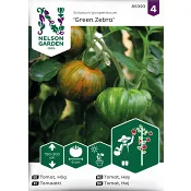 Tomat, Hög, Green Zebra Nelson Garden.
