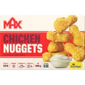 Kycklingnuggets Fryst 440g Max.