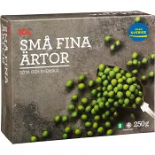 Små fina ärtor 250g ICA.