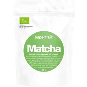 Matchapulver Organic Ekologisk 50g Superfruit Foods.