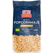 Popcorn Ekologiska 400g Kung markatta.