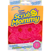 Scrub Mommy Power Flower Rosa.