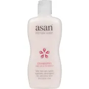 Intimtvätt Tranbär 220ml Asan.