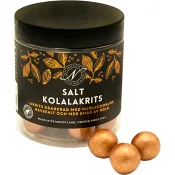 Lakritskulor Saltkola 150g Narr Chocolate.