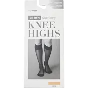 Knästrumpa 2p 20D beige onesize mywear.