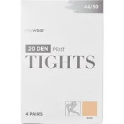 Strumpbyxa 4p 20D beige 44/50 mywear.