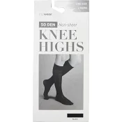 Knästrumpa 2p 50D svart onesize mywear.