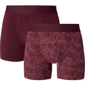 Boxer Bo 2p vinröd/blom XXL mywear.