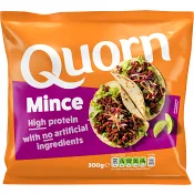 Vegetarisk mince/färs Fryst 300g Quorn.