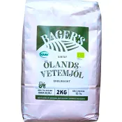 Ölandsvetemjöl Siktat Eko 2kg Bager's.