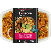 Färdigmat Thai stekt Ris med Kyckling 440g Kin Food.