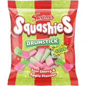 Godispåse Squashies Sour Körsbär Äpple 140g Swizzels.