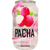 Läsk Lycheesmak 330ml Pacha Drink.