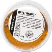 Kryddblandning Ras El Hanout 60g Risberg.