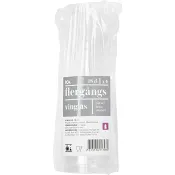 Vinglas flergångsplast 18cl 4-p ICA.