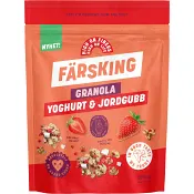 Granola yoghurt &amp; jordgubb 375g Färsking.