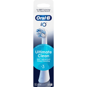 Tandborstrefill iO UC svart 3-pack Oral-B.