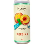 Läsk Persika Utan Socker 330ml Hammars Bryggeri.