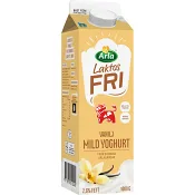 Vaniljyoghurt Mild Laktosfri 2,6% 1000g Arla Ko®.
