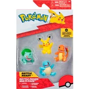 Pokémon Battle figure set 5cm 4-p.