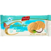 Cookies Kokos Sockerfri 200g Coppenrath.