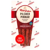 Pilsnerpinnar Chili 80g Jakobsdals.