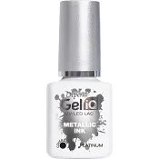 Nagellack Gel iQ Metallic Ink Platinum 1-p Depend.