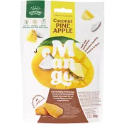 Torkad frukt Mango &amp; Coconut Pineapple 100g Sunshine Delights.