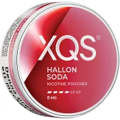 XQS Hallonsoda 8mg 10g.