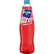 Lightdryck Vitamin Boost Strawberry Kiwi 80cl Fun Light.