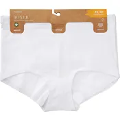 Boxer Annie 3p vit 36/38 ICA I love eco.